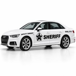 Sheriff Police decoration kit – special order decals